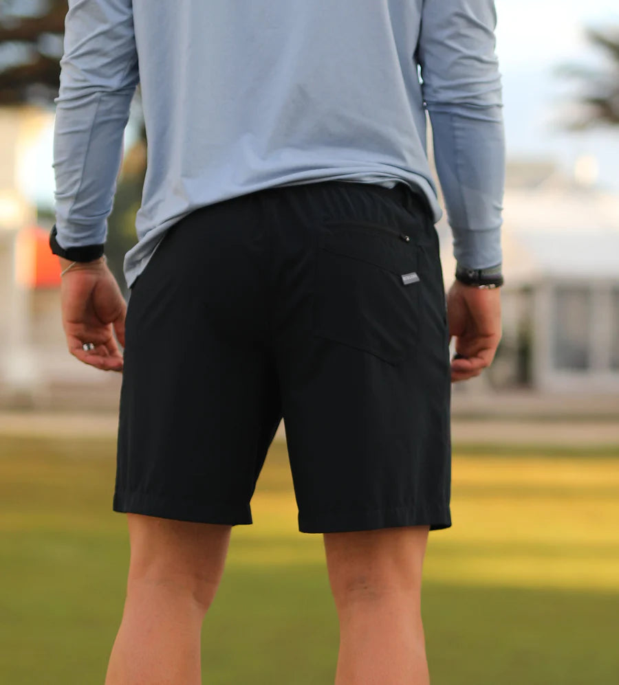 Everyday Shorts - Matte Black - Flying Duck Pockets