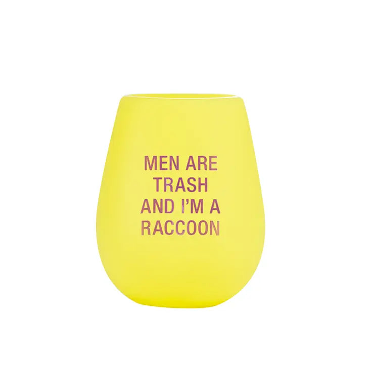 Men Are Trash Wine Cup