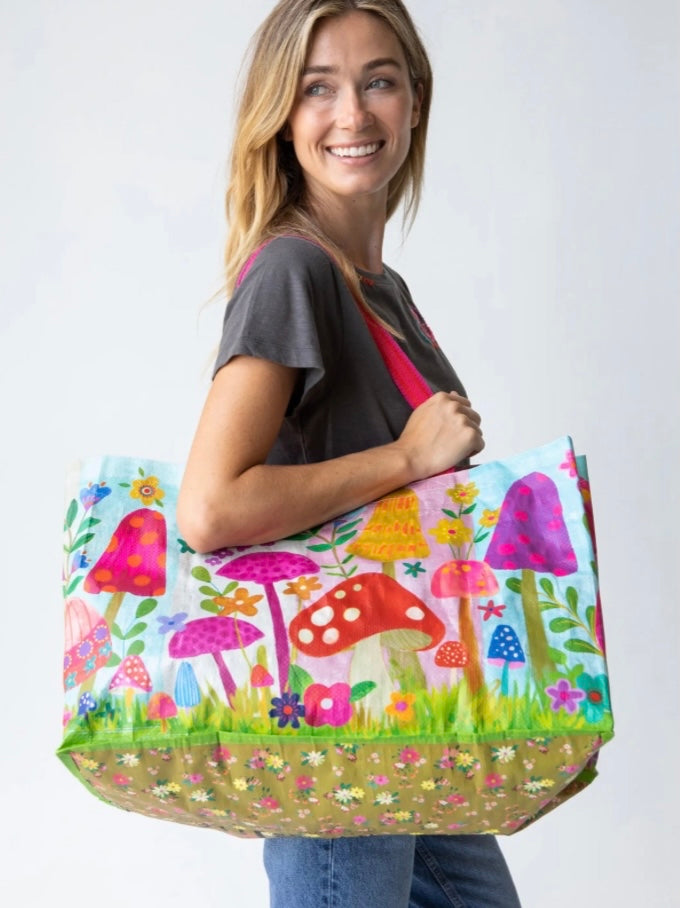 XL Carry Mushroom Tote Bag