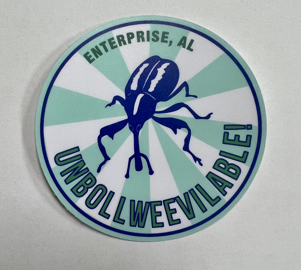 Unbollweevilable Stickers