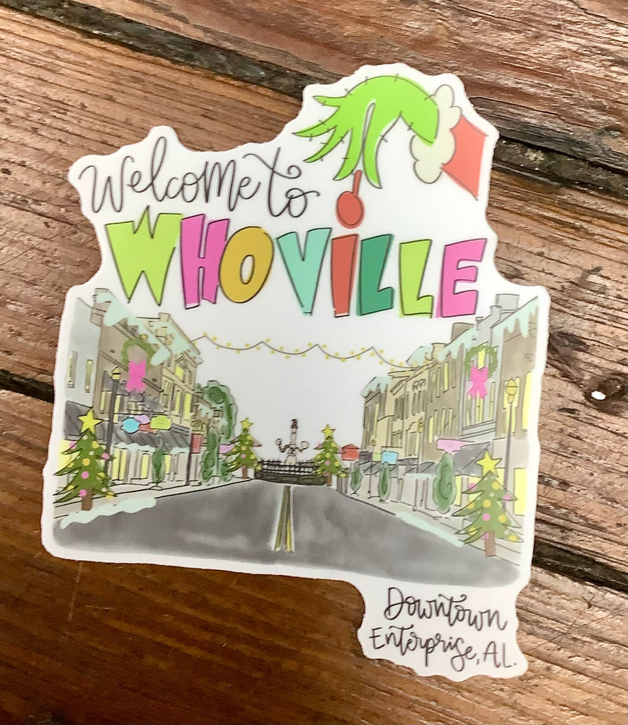 Whoville sticker