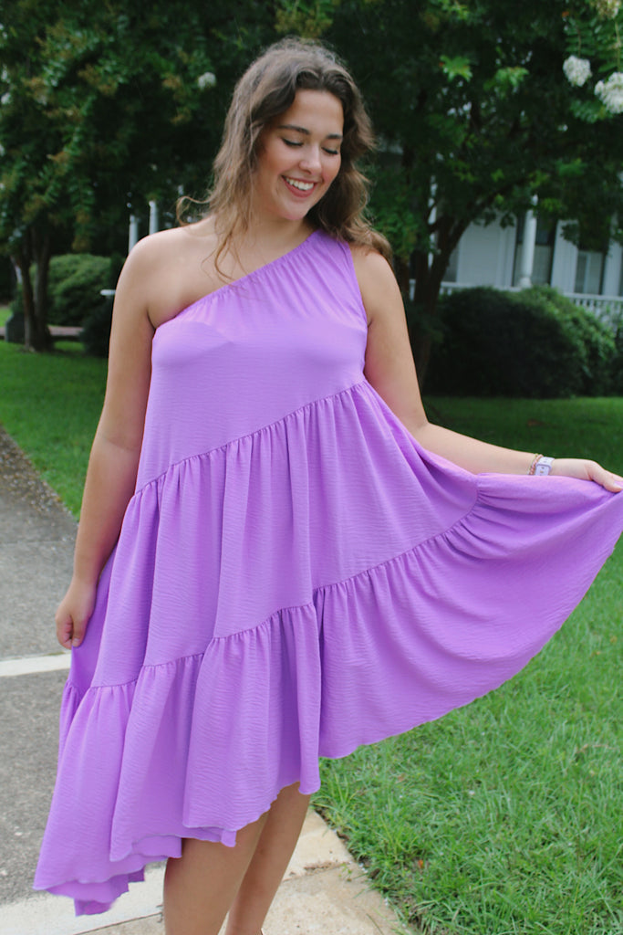 Dreaming in Violet Dress